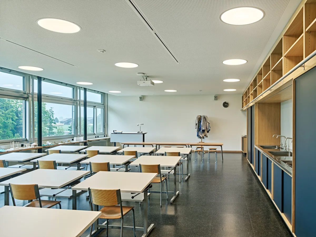In zwei Klassenzimmern der KZO wurden Sensoren angebracht. (Symbolbild) In zwei Klassenzimmern der KZO wurden Sensoren angebracht. (Symbolbild)