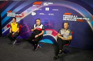 Press conference with KEY James (gbr), Technical Director of McLaren F1 Team, MONCHAUX Jan (fra), Technical Director of Alfa Romeo F1 Team ORLEN and ISOLA Mario (ita), Motorsport Racing Manager of Pirelli, portrait during the Formula 1 Lenovo Grand Prix de France, French Grand Prix 2022, 12th round of the 2022 FIA Formula One World Championship from July 22 to 24, 2022 on the Circuit Paul Ricard, in Le Castellet, France - Photo Antonin Vincent / DPPI Press conference with KEY James (gbr), Technical Director of McLaren F1 Team, MONCHAUX Jan (fra), Technical Director of Alfa Romeo F1 Team ORLEN and ISOLA Mario (ita), Motorsport Racing Manager of Pirelli, portrait during the Formula 1 Lenovo Grand Prix de France, French Grand Prix 2022, 12th round of the 2022 FIA Formula One World Championship from July 22 to 24, 2022 on the Circuit Paul Ricard, in Le Castellet, France - Photo Antonin Vincent / DPPI