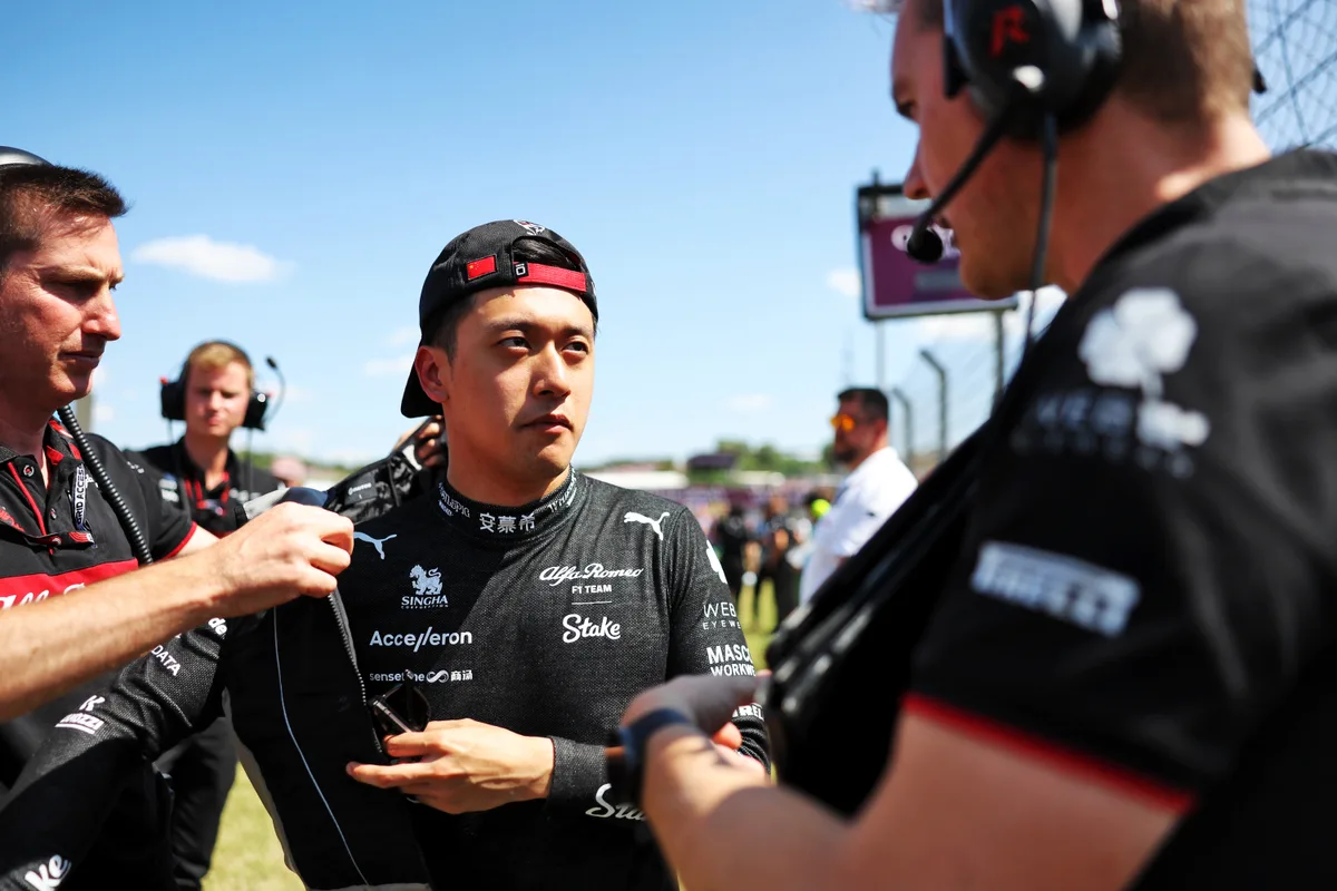 Sauber F1 Ungarn Zhou Guanyu