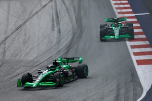 Valtteri Bottas, Stake F1 Team Kick Sauber C44, leads Zhou Guanyu, Stake F1 Team Kick Sauber C44; 2024 Austrian Grand Prix, Formula One World Championship Valtteri Bottas, Stake F1 Team Kick Sauber C44, leads Zhou Guanyu, Stake F1 Team Kick Sauber C44; 2024 Austrian Grand Prix, Formula One World Championship