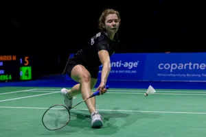 Milena Schnider in der Qualifikation des World-Tour-Turniers in Basel. Milena Schnider in der Qualifikation des World-Tour-Turniers in Basel.