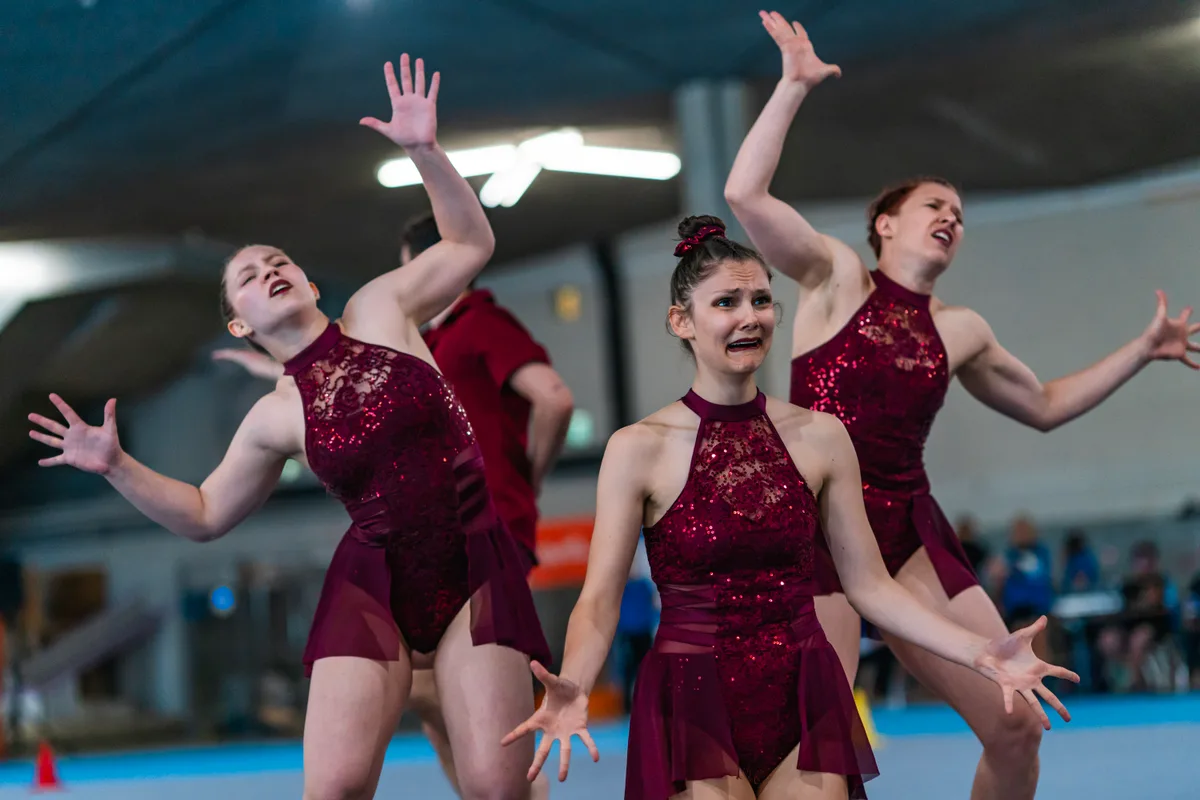 Viel Ausdruck, hohe Note: Das Wetziker Gymnastikteam holte mit 9,92 Punkten Bronze. Gym_Team_Wetzikon