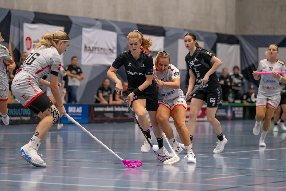 Damen GF L-UPL Gruppe 1 Runde 1 2024/25, UHC Laupen ZH vs. Red Ants Winterthur, Sporthalle Elba Wald ZH