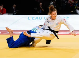 29594418-1 Gioia Vetterli vom Judoclub Uster am Grand Slam von Paris.