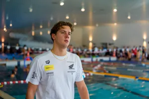 Noe Ponti vom SC Uster an den Kurzbahn Schweizermeisterschaften im Schwimmen am Samstag, 15. November 2025, in Uster. (KEYSTONE/Patrick B. Kraemer) Noe Ponti vom SC Uster an den Kurzbahn Schweizermeisterschaften im Schwimmen am Samstag, 15. November 2025, in Uster. (KEYSTONE/Patrick B. Kraemer)