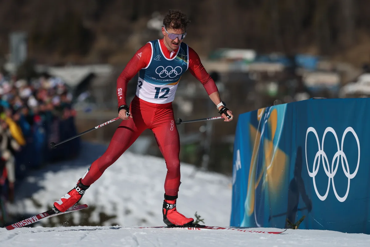 Nicola Wigger geniesst seine ersten Winterspiele in vollen Zügen.