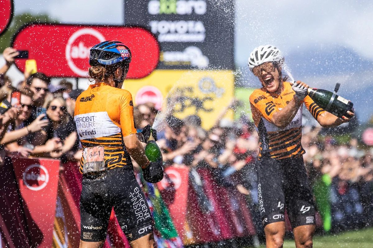 Vera Looser am Cape Epic. Vera Looser am Cape Epic.