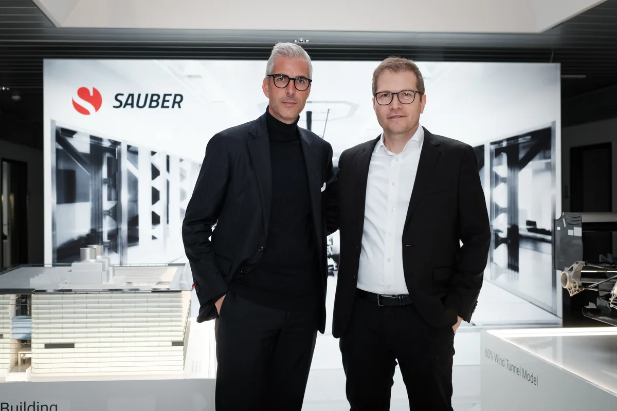 Alessandro Alunni Bravi (links), Andreas Seidl