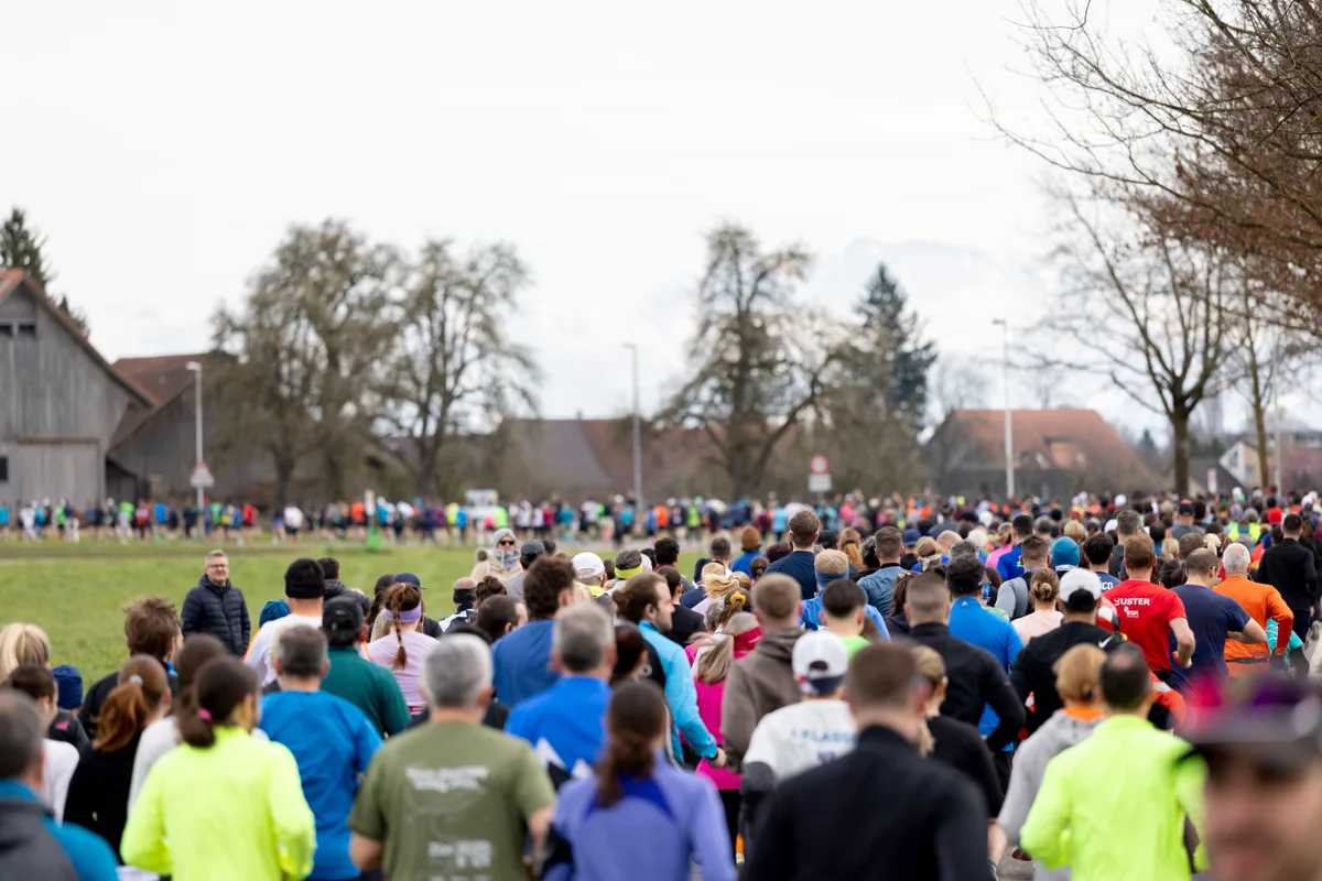 2200 Teilnehmer kann der GP der Stadt Dübendorf maximal stemmen – heuer wurde diese Grenze erreicht. GP von Dübendorf 2026