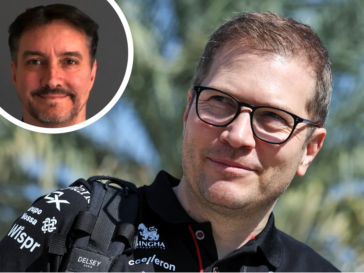 12416000-4 Sauber CEO Andreas Seidl mit dem neuen Technikchef James Key (eingeklinkt)