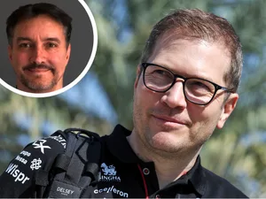 12416000-4 Sauber CEO Andreas Seidl mit dem neuen Technikchef James Key (eingeklinkt)