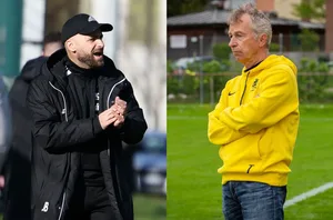 30737097-1 Boris Juric (Trainer FC Wald) und Felix Bollmann (Trainer FC Greifensee)