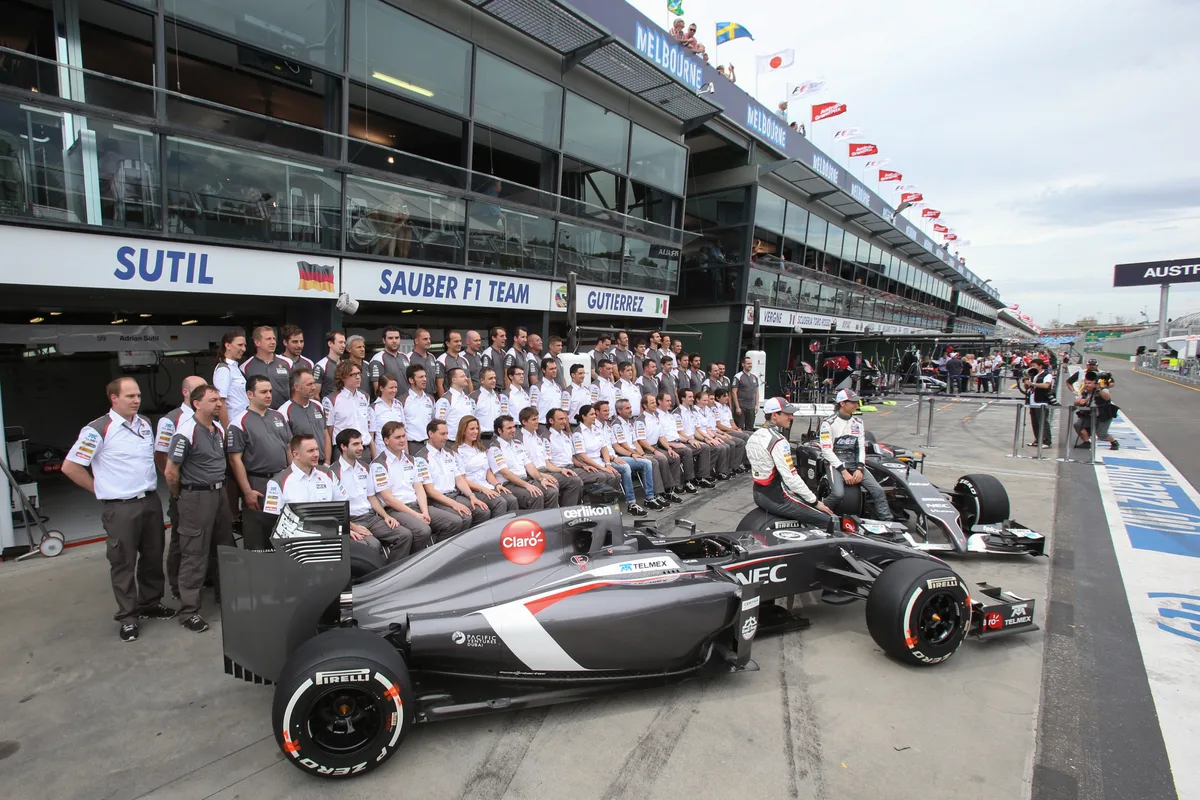 Sauber C33, Saison 2014