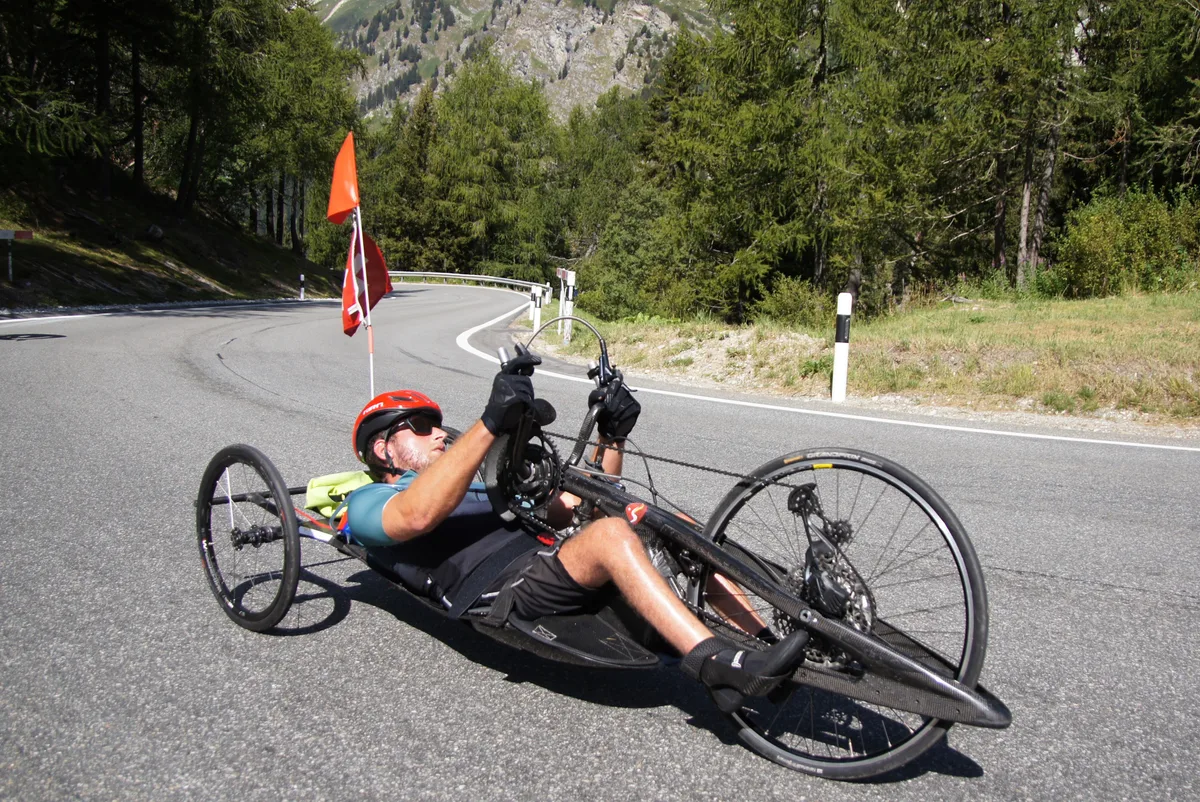 Handbiker Felix Frohofer aus Russikon.