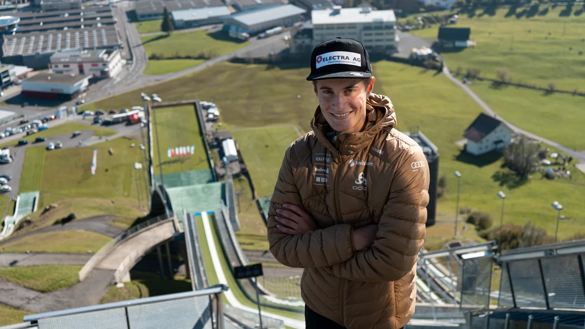 Dominik Peter, Skispringer