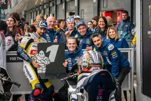 Der Oberländer MotoE-Pilot Randy Krummenacher beim GP von Grossbritannien Der Oberländer MotoE-Pilot Randy Krummenacher beim GP von Grossbritannien