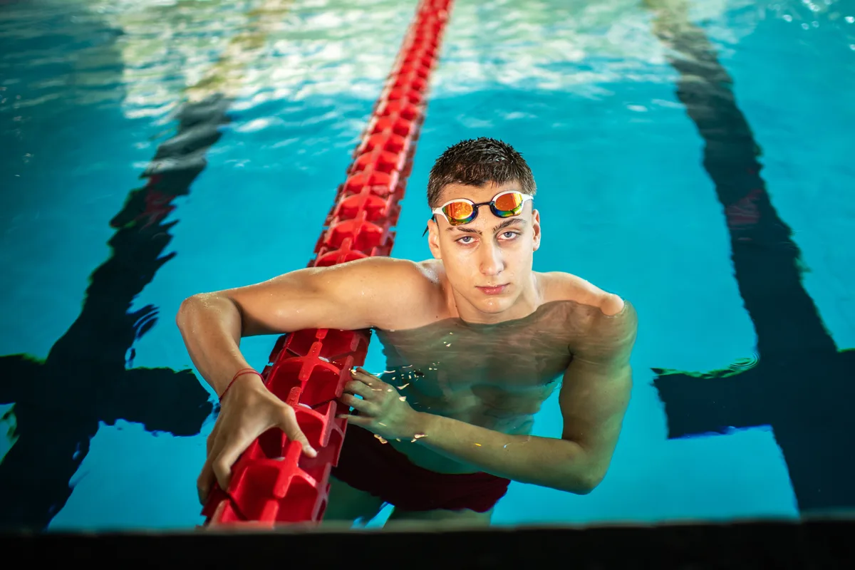 Josif Miladinov, aufgenommen im Sommer 2019 beim Training im Ustermer Hallenbad. (Archiv)