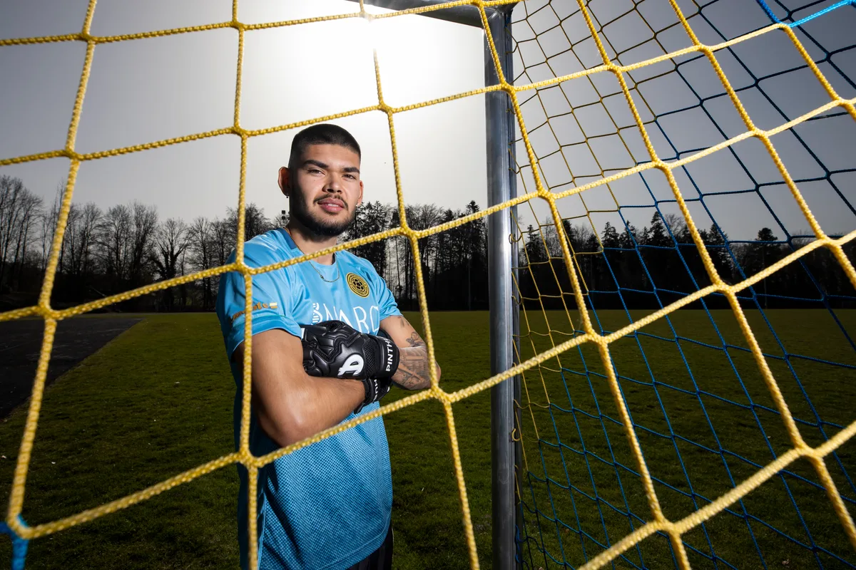 20673578-2 Anthony Pinthus auf der Sportanlage Hüssenbüel in Hinwil. Foto: Christian Merz