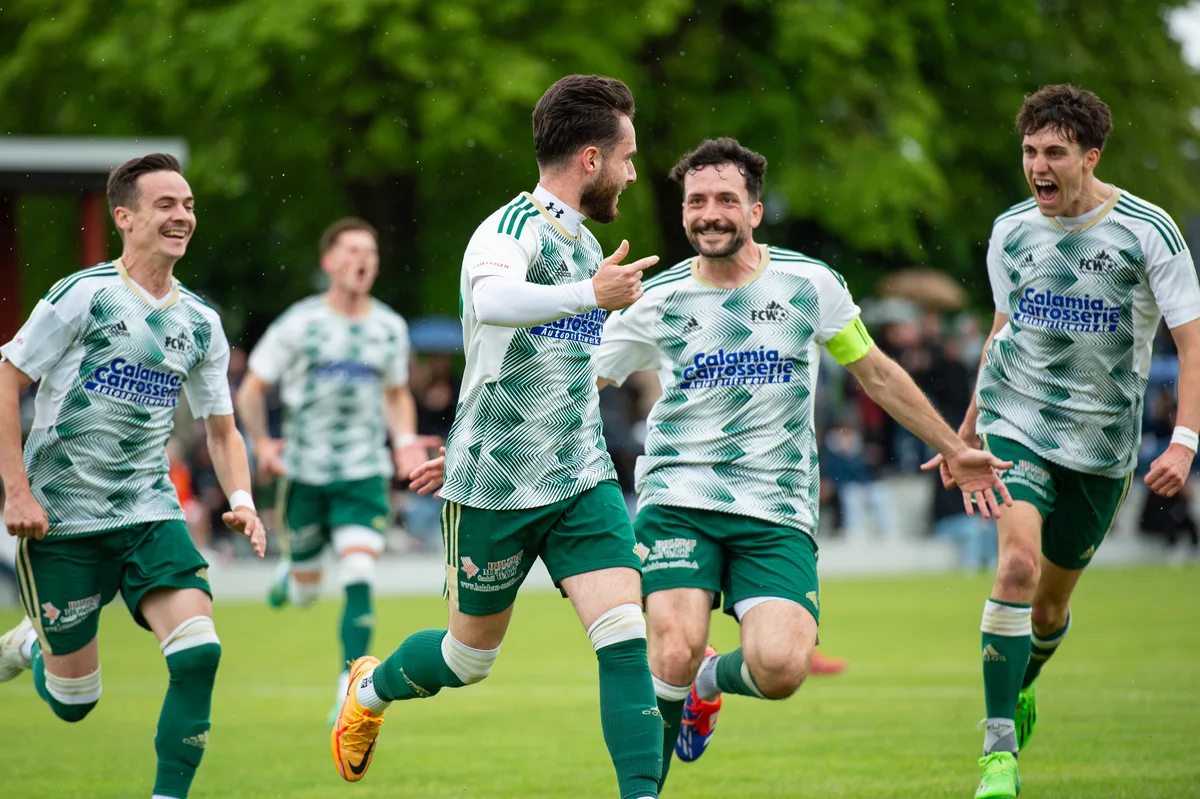 Sportplatz Barzloo, Pfäffikon gegen Wald