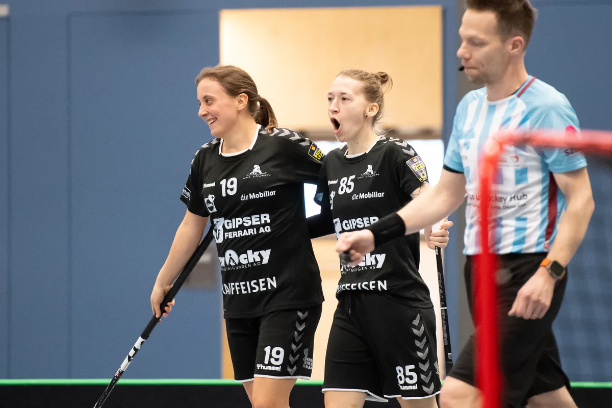 Sporthalle Elba, Laupen Kristyna Bachmaierova beim 1:0 gegen Winterthur