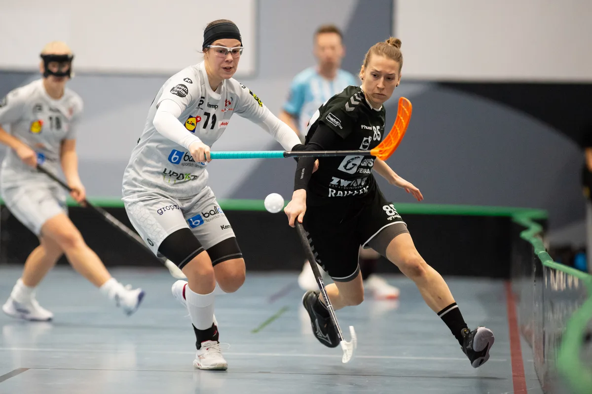 Sporthalle Elba, Laupen Kristyna Bachmaierova gegen Winterthur Tereza Hanzlíková Sporthalle Elba, Laupen Kristyna Bachmaierova gegen Winterthur Tereza Hanzlíková