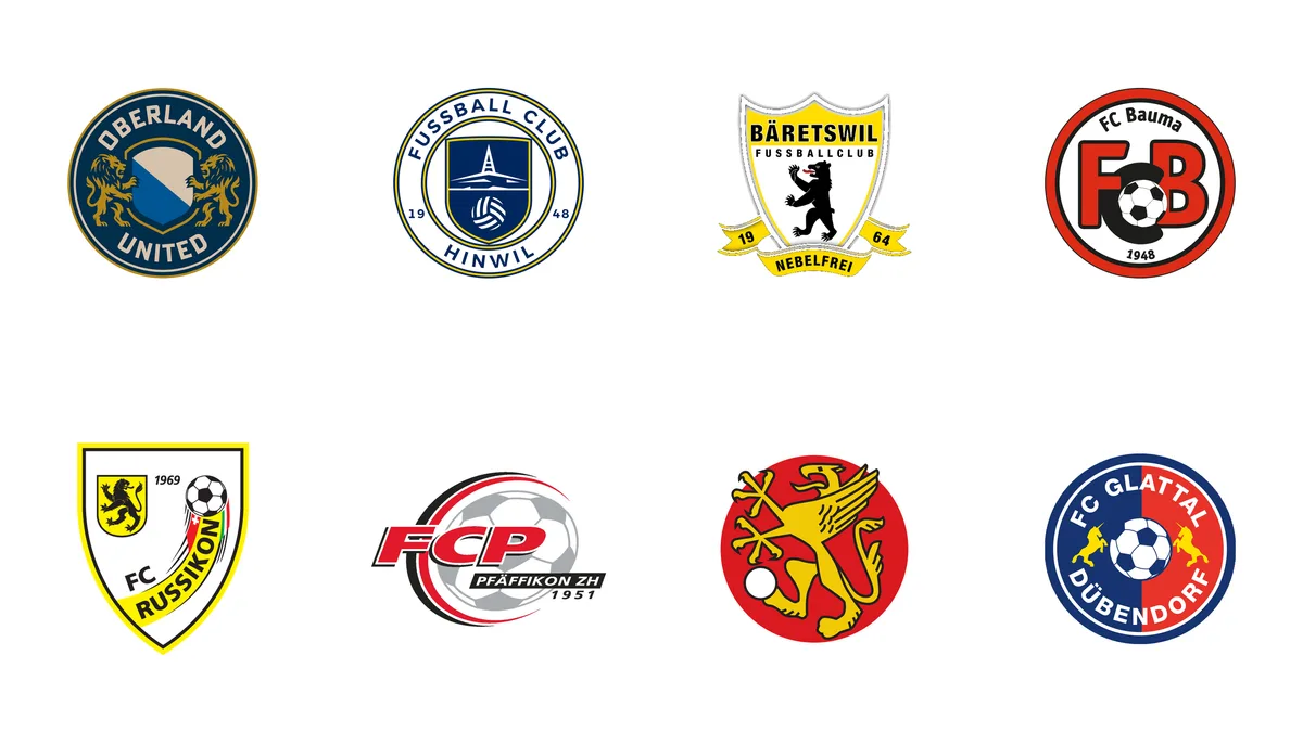 Die Viertelfinalisten des Logo-Votings