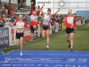EDINBURGH/SCOTLAND/UK, 14.07.2024 - Gold in Sprint Relay for Switzerland with Natalia Gemperle, Riccardo Rancan, Joey Hadorn and Simona Aebersold. Captured at the finish of the Sprint Relay at the World Orienteering Championships 2024 in Riccarton Campus, Edinburgh / Scotland / UK.
copyright by steineggerpix.com + swiss orienteering / photo remy steinegger EDINBURGH/SCOTLAND/UK, 14.07.2024 - Gold in Sprint Relay for Switzerland with Natalia Gemperle, Riccardo Rancan, Joey Hadorn and Simona Aebersold. Captured at the finish of the Sprint Relay at the World Orienteering Championships 2024 in Riccarton Campus, Edinburgh / Scotland / UK.
copyright by steineggerpix.com + swiss orienteering / photo remy steinegger