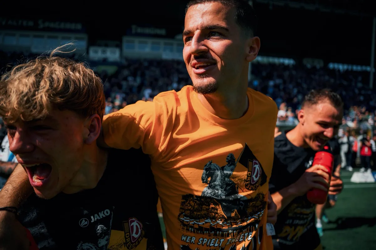 Andi Hoti bei Dynamo Dresden