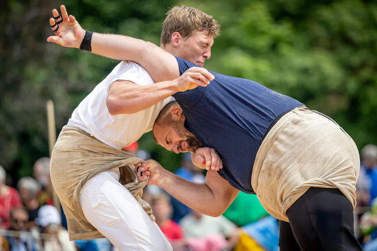 Impressionen vom Bachtelschwinget 2025 in Hinwil