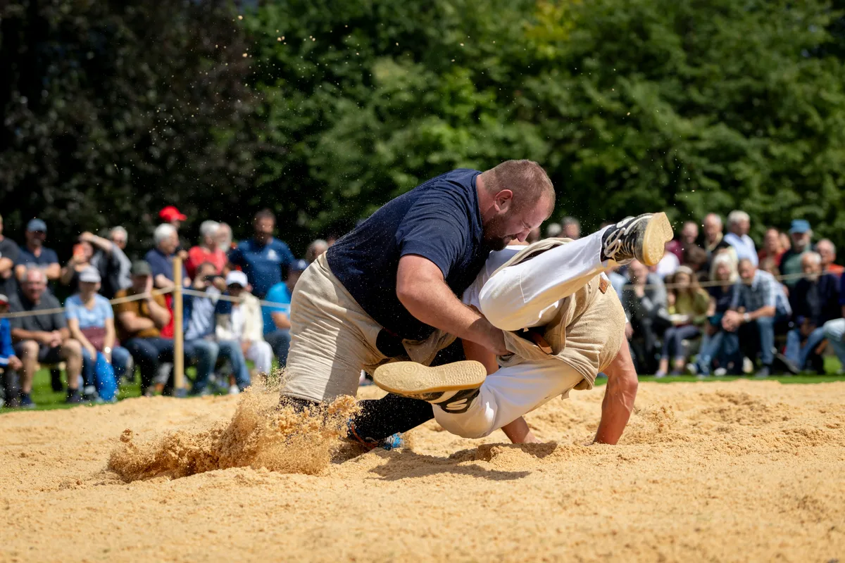 Impressionen vom Bachtelschwinget 2025 in Hinwil