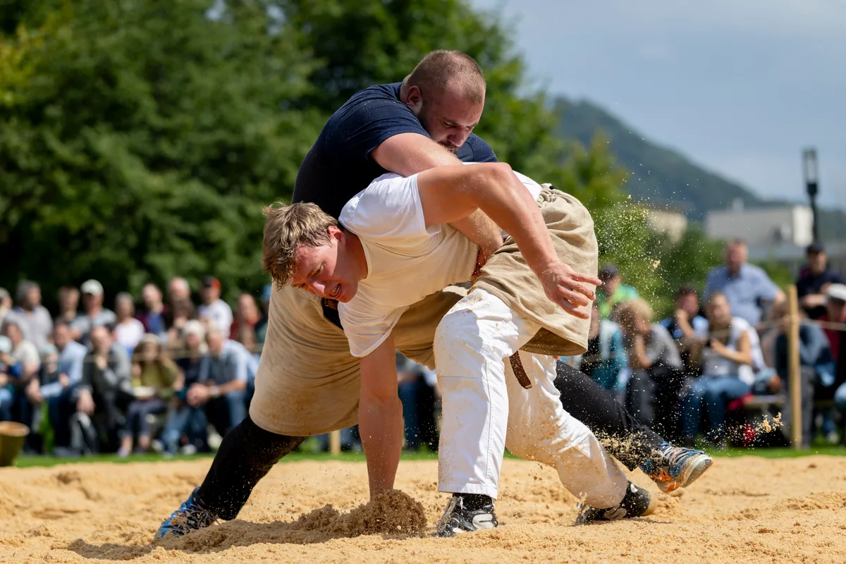 Impressionen vom Bachtelschwinget 2025 in Hinwil