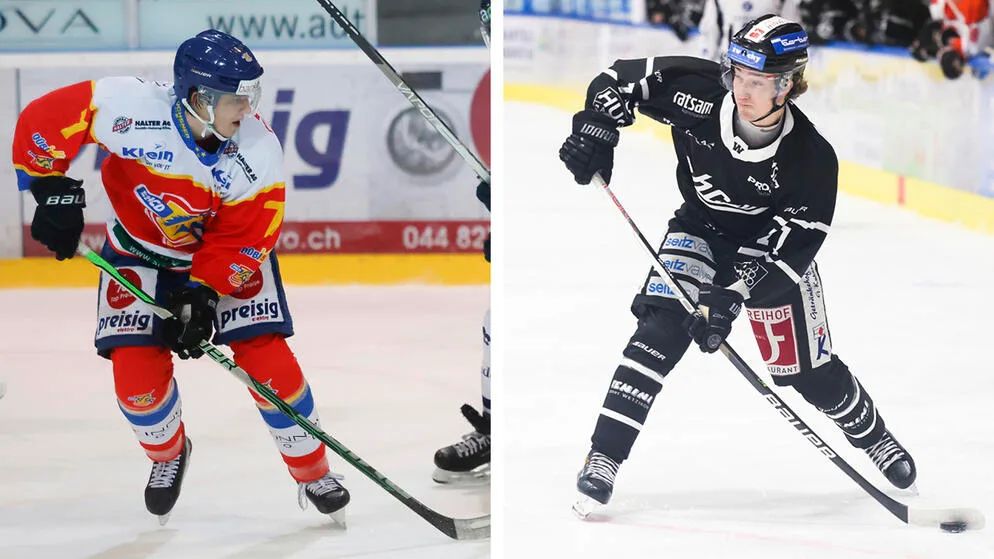 Dübendorf (links Matias Wettstein) und Wetzikon (rechts Lars Heuberger) Dübendorf (links Matias Wettstein) und Wetzikon (rechts Lars Heuberger)