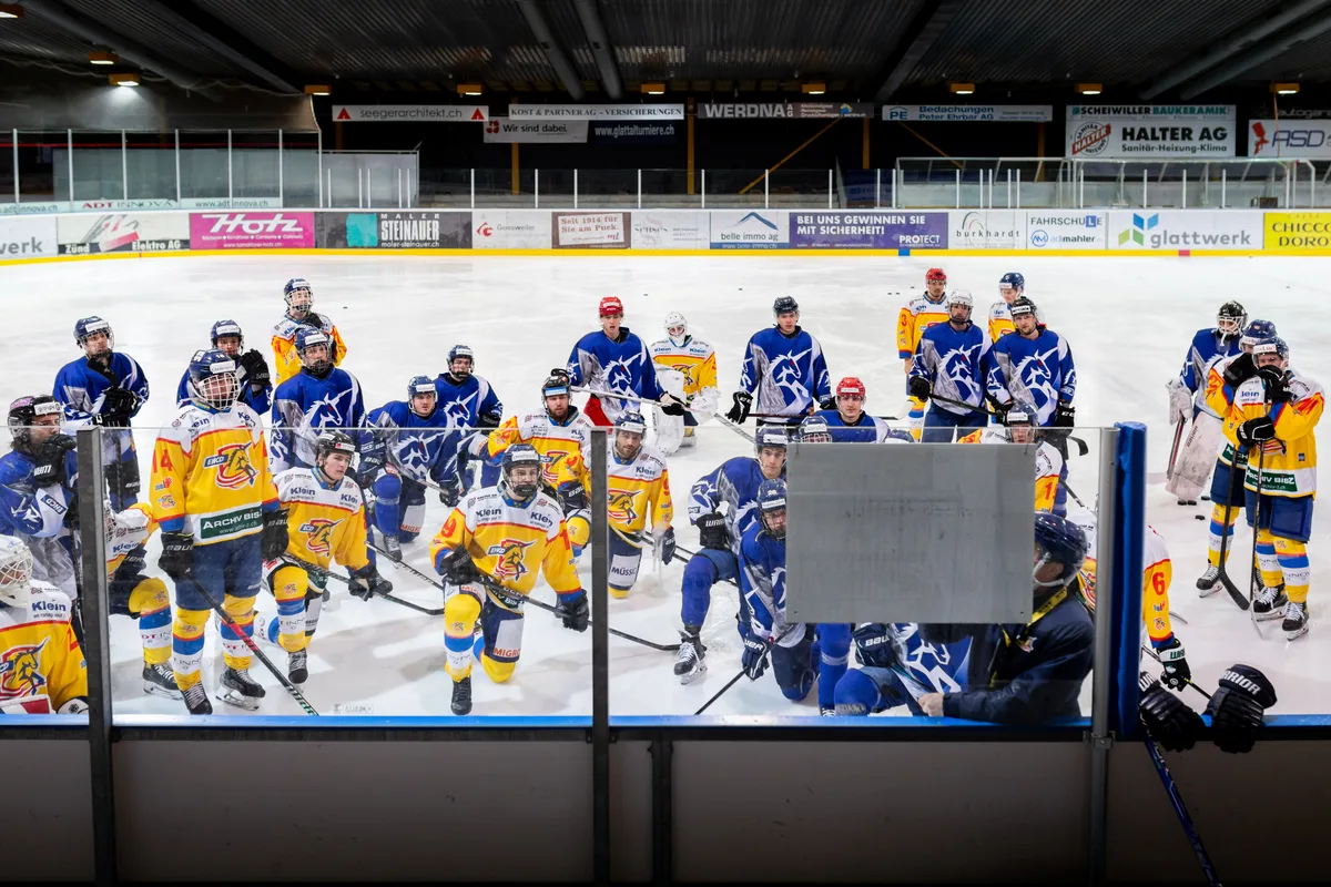 Try Out Training des EHC Dübendorf