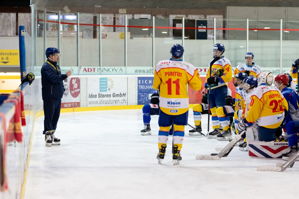 Try Out Training des EHC Dübendorf