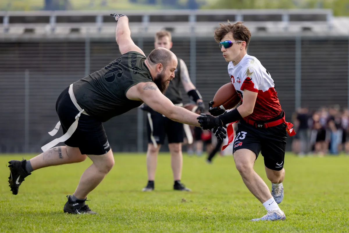Flag-Football-Turnier beim Lido in Rapperswil.