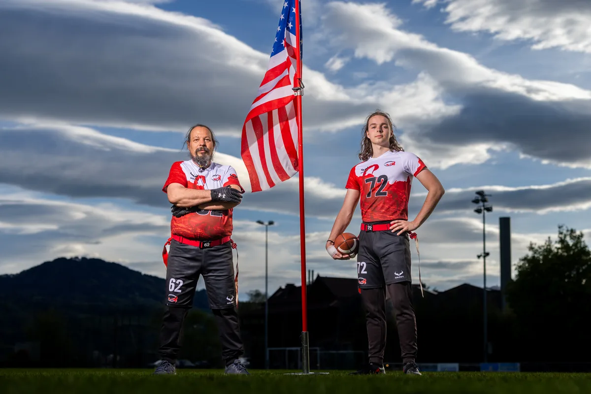 Flag-Football-Turnier beim Lido in Rapperswil.