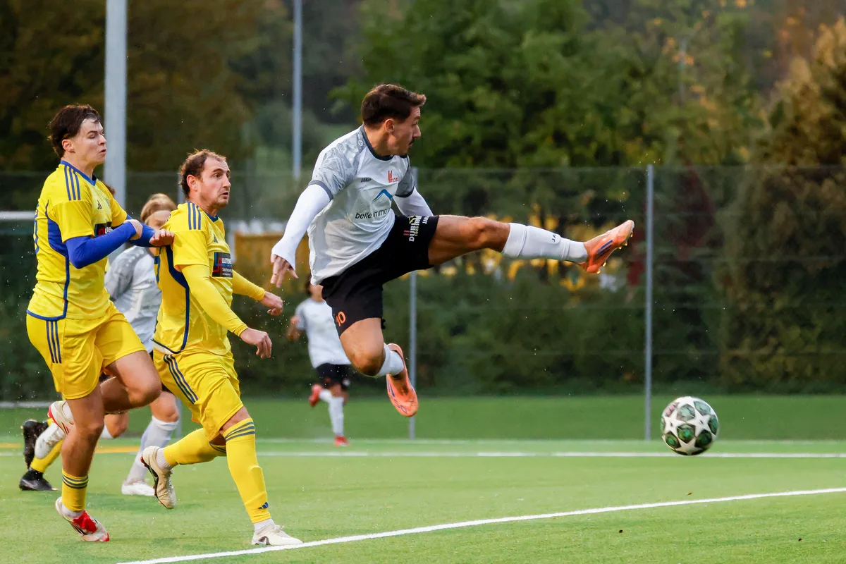 Delil Ferati kann nicht nur Flugeinlagen, er ist auch die offensive Lebensversicherung des FC Dübendorf. (Archiv)