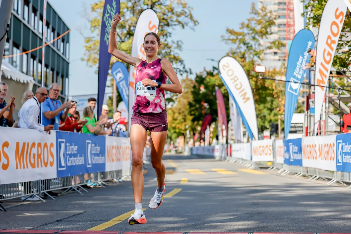 Greifenseelauf 2024 Zieleinlauf Elite