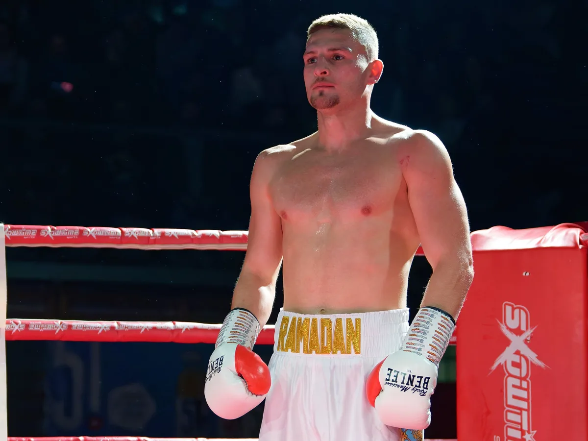 Konzentriert vor dem nächsten Einsatz: Ramadan Hiseni fühlt sich für den Kampf in Uster gewappnet. Der Volketswiler Boxer Ramadan Hiseni