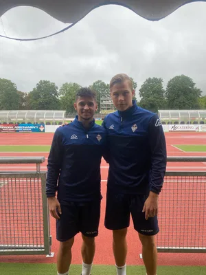 Die Profifussballer Stephan Seiler (Wetzikon) und Ilan Sauter (Maur) bei der AC Bellinzona. Die Profifussballer Stephan Seiler (Wetzikon) und Ilan Sauter (Maur) bei der AC Bellinzona.
