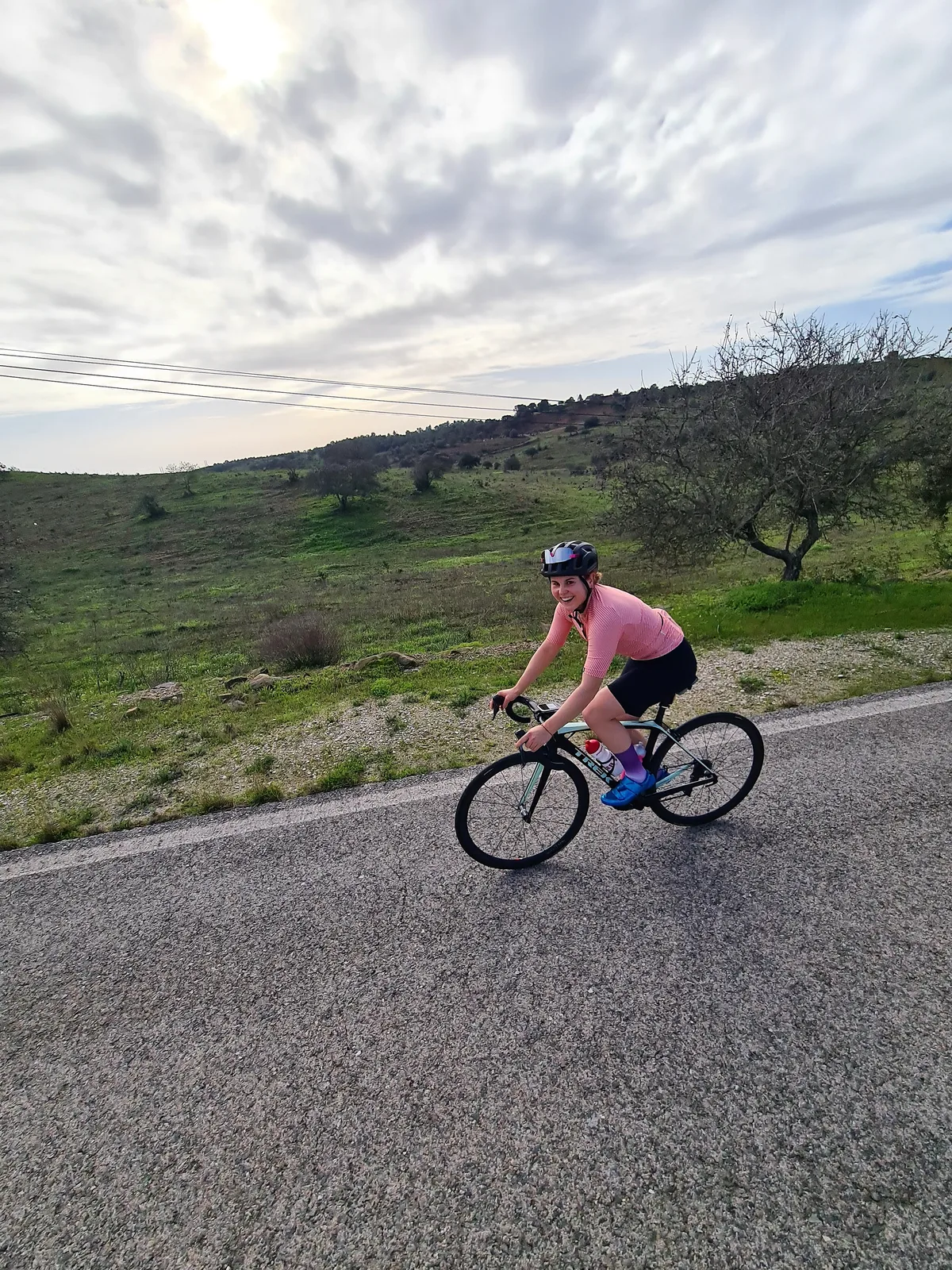 Jasmin Weber im Trainingslager auf Fuerteventura.