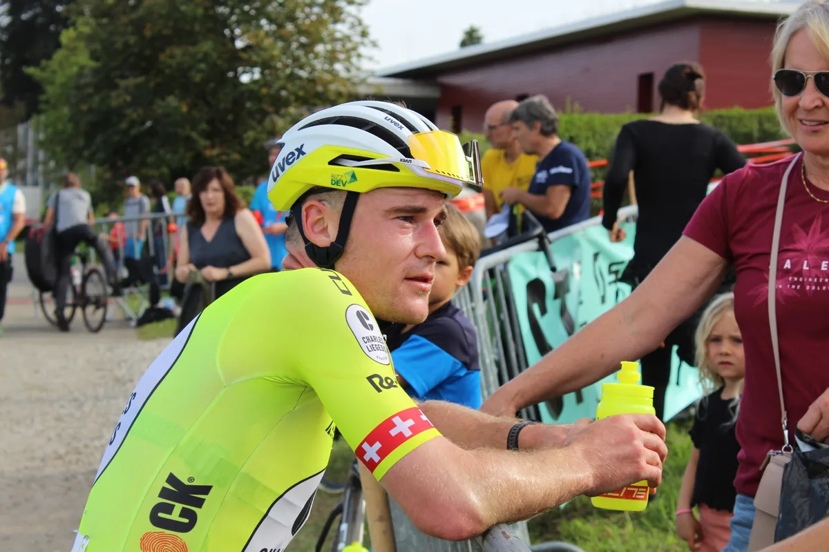 Der Gibswiler Kevin Kuhn am Radcross Illnau