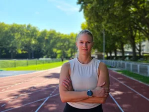 Natalie Maag auf dem Sihlhölzli in Zürich. Natalie Maag auf dem Sihlhölzli in Zürich.
