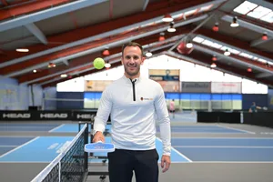 Mr. Pickleball Dominik Kuhn aus Effretikon. Mr. Pickleball Dominik Kuhn aus Effretikon.