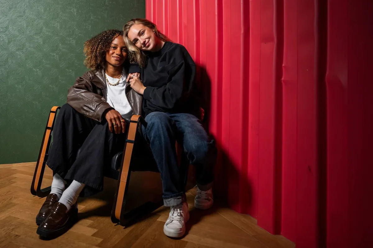 Spitzensportlerinnen und Liebespaar Nägeli und Csillag.