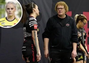 25638265-4 Das neue Riders-Trainergespann: Katrin Kivirand (links) und Thomas Appenzeller.