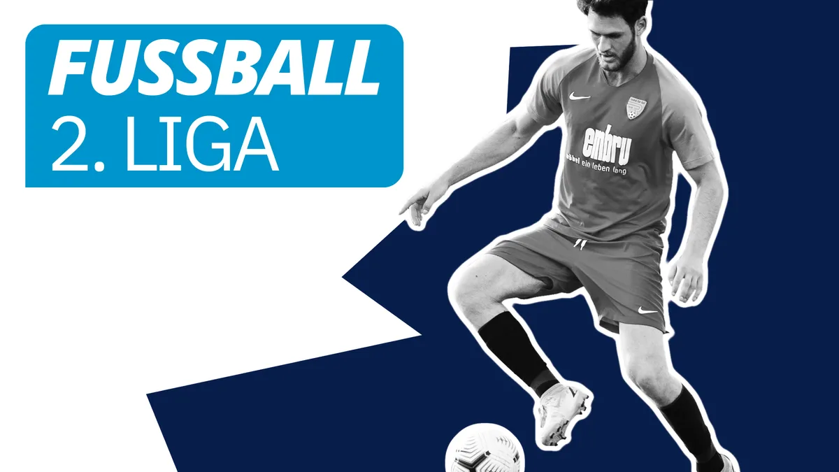 Keyvisual Fussball 2. Liga