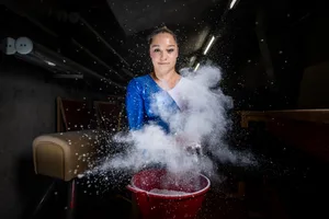 Stefanie Siegenthaler portraitiert abseits des ZO Cups im Buchholz. Stefanie Siegenthaler portraitiert abseits des ZO Cups im Buchholz.
