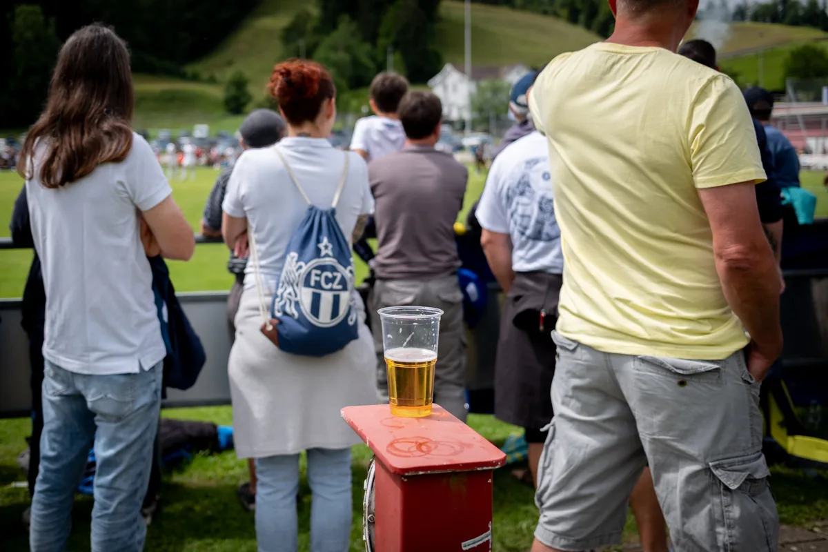 Impressionen Testspiel zwischen dem FC Zuerich und dem FC Wil auf der Schwendi in Bauma.