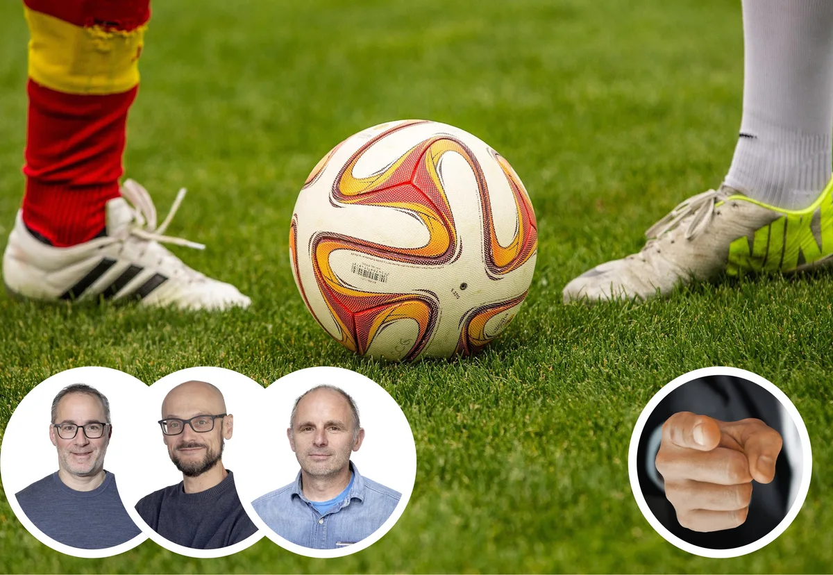 Die Sportredaktoren Florian Bolli, Oliver Meile und David Schweizer (von links) forderten Sie zum Tippduell. Die Sportredaktoren Florian Bolli, Oliver Meile und David Schweizer (von links) forderten Sie zum Tippduell.